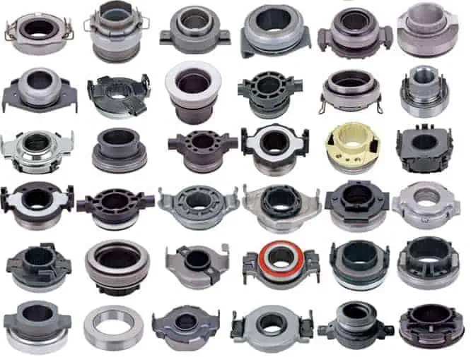 Clutch release bearings types