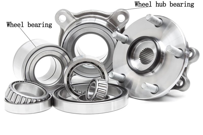 Hubs With Bearings Pressed In For 2010 Toyota Tacoma 4x4
