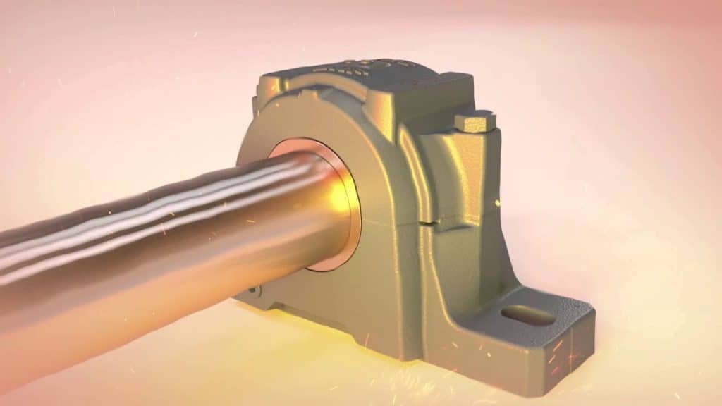 Pillow block bearing application
