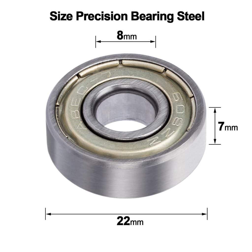 Minature 608 Ball Bearings 8mm X 22mm X 7mm