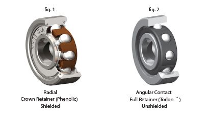 types of dental bearings