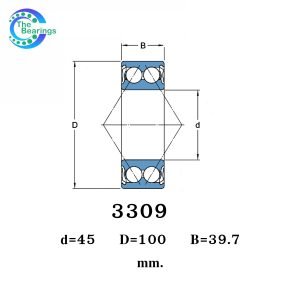 3309 bearing dimensions