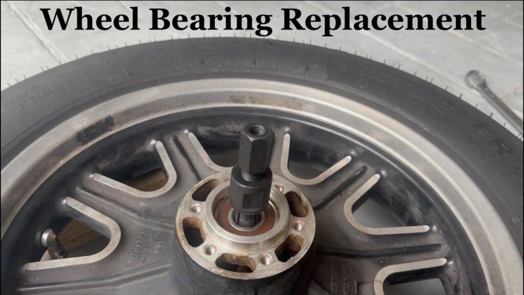 replace motorcycle wheel bearings