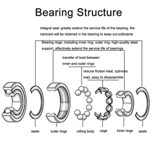 bearing cage structure
